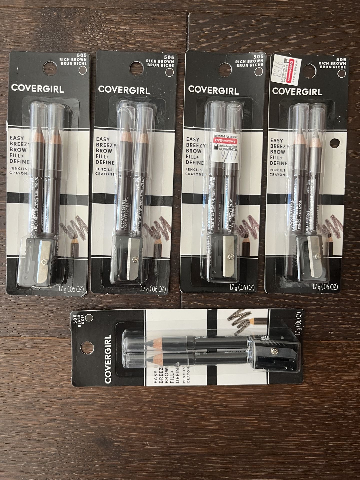 CoverGirl Brow Pencil Rich Brown & Black