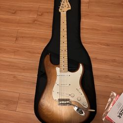 2014 Fender USA Nitro Satin Series Stratocaster Honeyburst