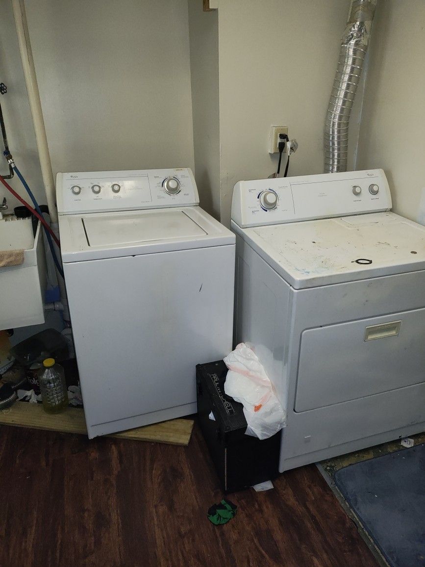 2 Piece Sectional, Washer And Dryer