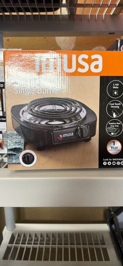 Electric single burner 2x