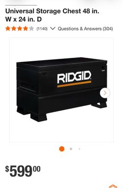 RIDGID Universal Storage Chest 48 in. W x 24 in. D