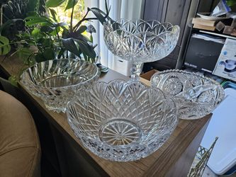 Crystal Vases.