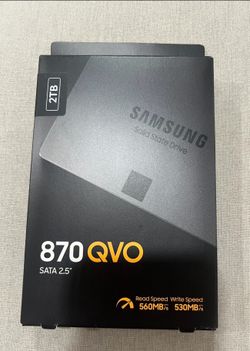 Samsung 870 QVO 2TB SATA 2,5 (SSD) (MZ-77Q2TOBW)