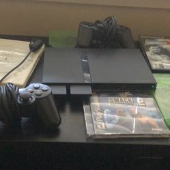 Ps2 Slim With 2 Controllers 2 Memory Cards 