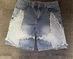 Blue Star Jorts