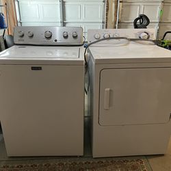 Maytag Washer And GE Dryer 