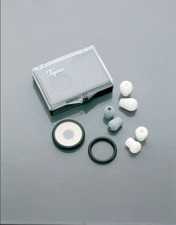 Welch Allyn Elite Acc. Kit Gray Pediatric Diaphragm Bell Ring 3 Sets of Eartips