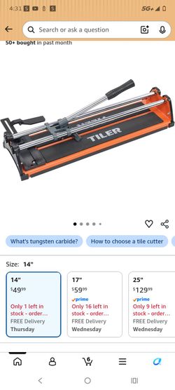 14 inch tile cutter