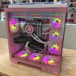 Custom Pink RGX PC Build