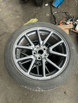 TESLA RIMS 17-23 18 Inch Grey Aero Wheels