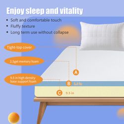 Twin Memory Foam Mattress New in Box