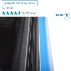 99-04 Mustang Inner And Outer Door Belt Weather Strip Kit