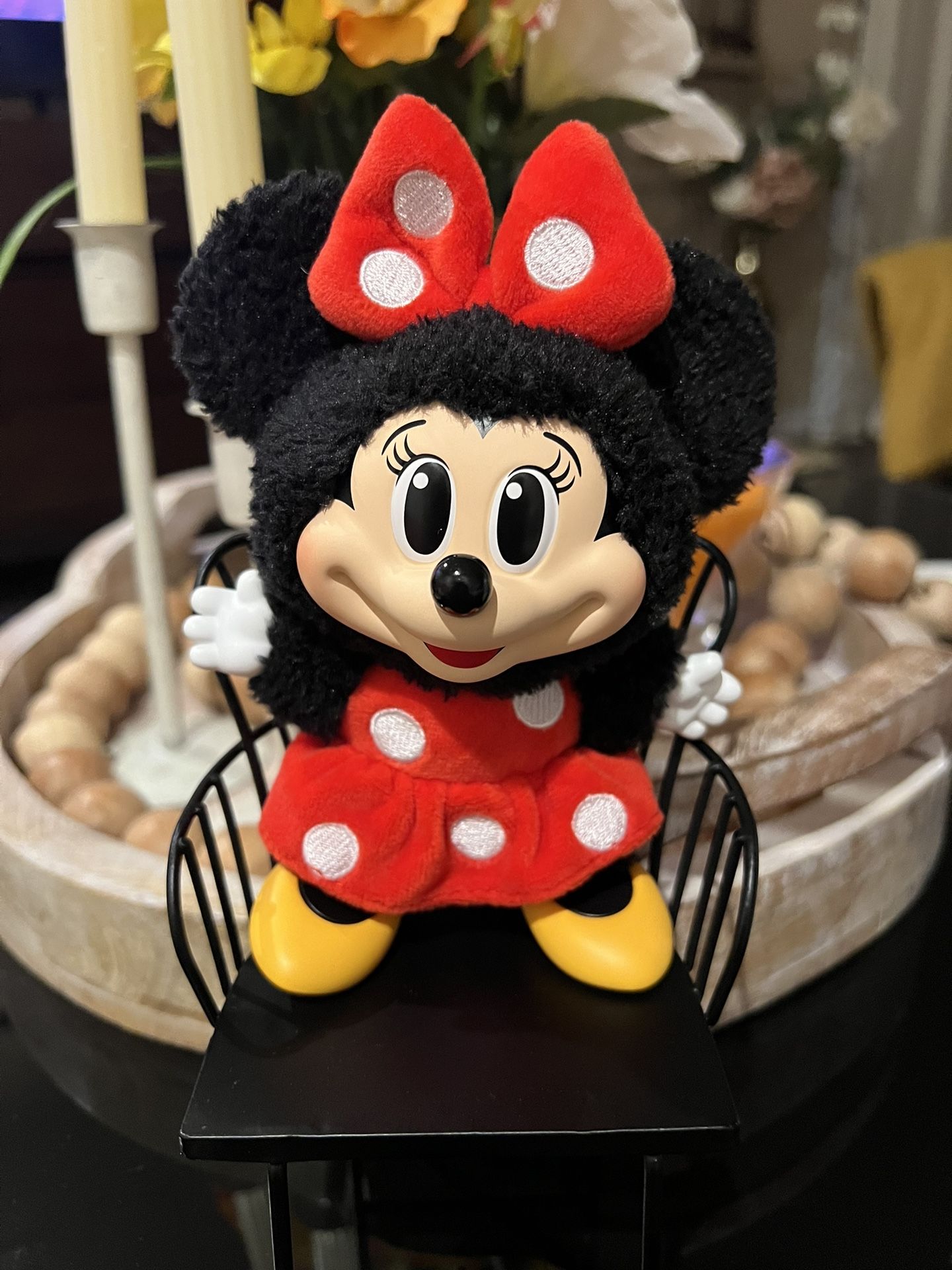 Pop Mart Disney Mickey Family Together Series Plush Keychain Minnie Toys