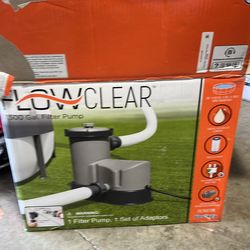 Flow clear 1500 gallon filter pump