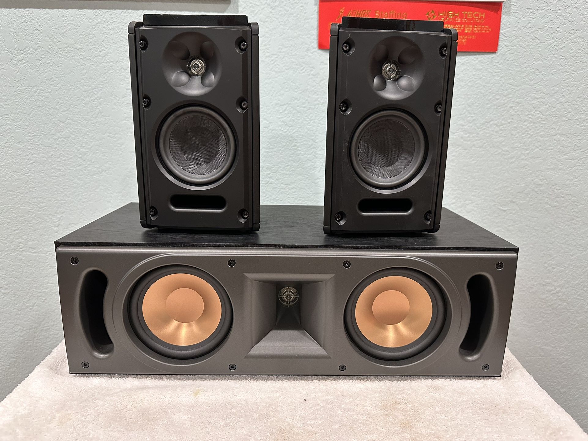 Lot of 3 Klipsch speakers