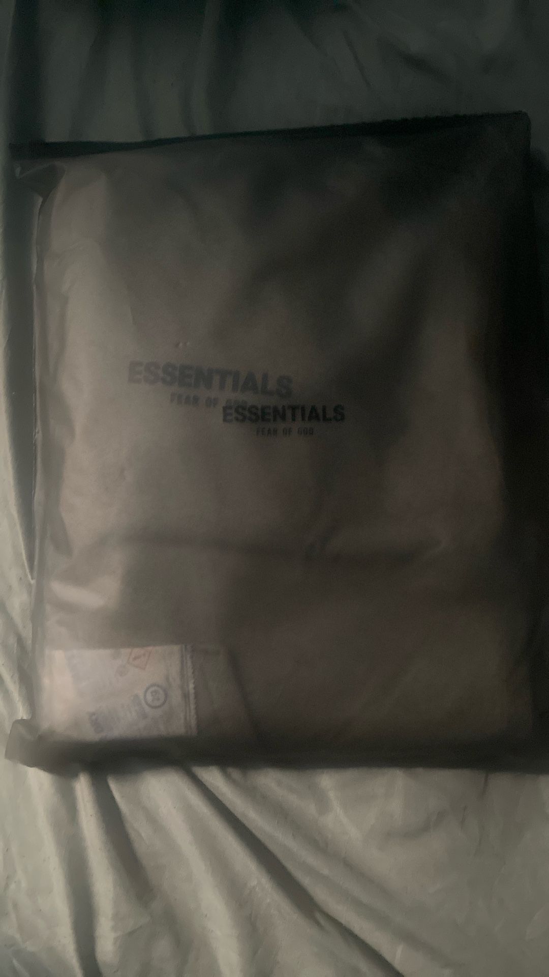 Essentials Dark Oatmeal Hoodie