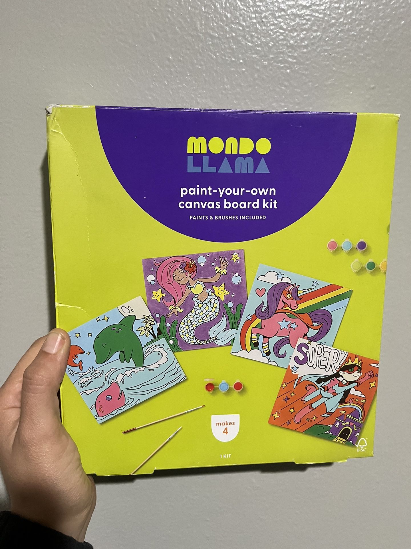 PAINT YOUR OWN CANVAS