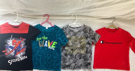 4 Boys, shirts, size 5T