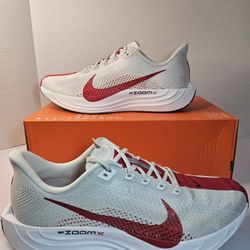 Size 13 - Nike Pegasus Plus Platinum Tint University Red