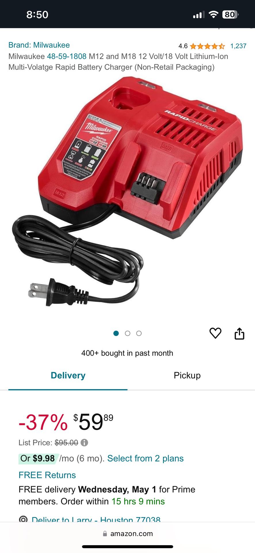 New M18 Fast Charger 