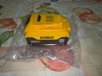New Dewalt 5ah 20v battery