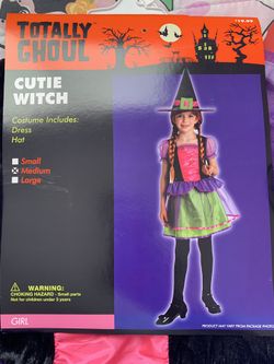 Girl cutie witch costume