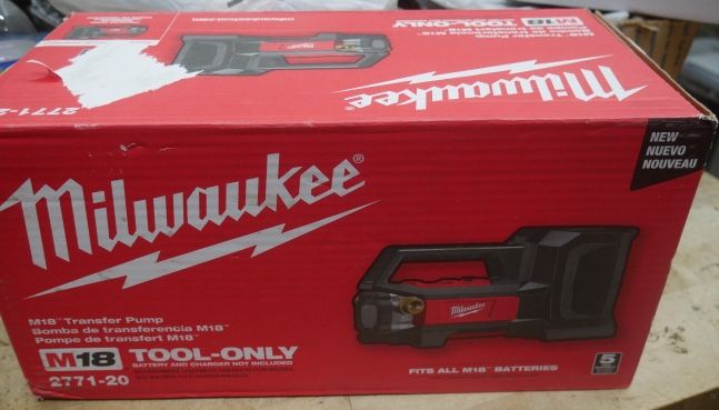 Milwaukee 2771-20 M18 FUEL 18V Water Transfer Pump - Tool Only BRAND NEW