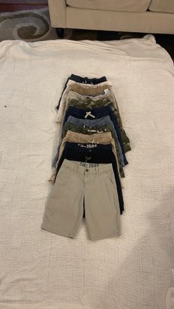 boy shorts size 14 ;   11 pieces