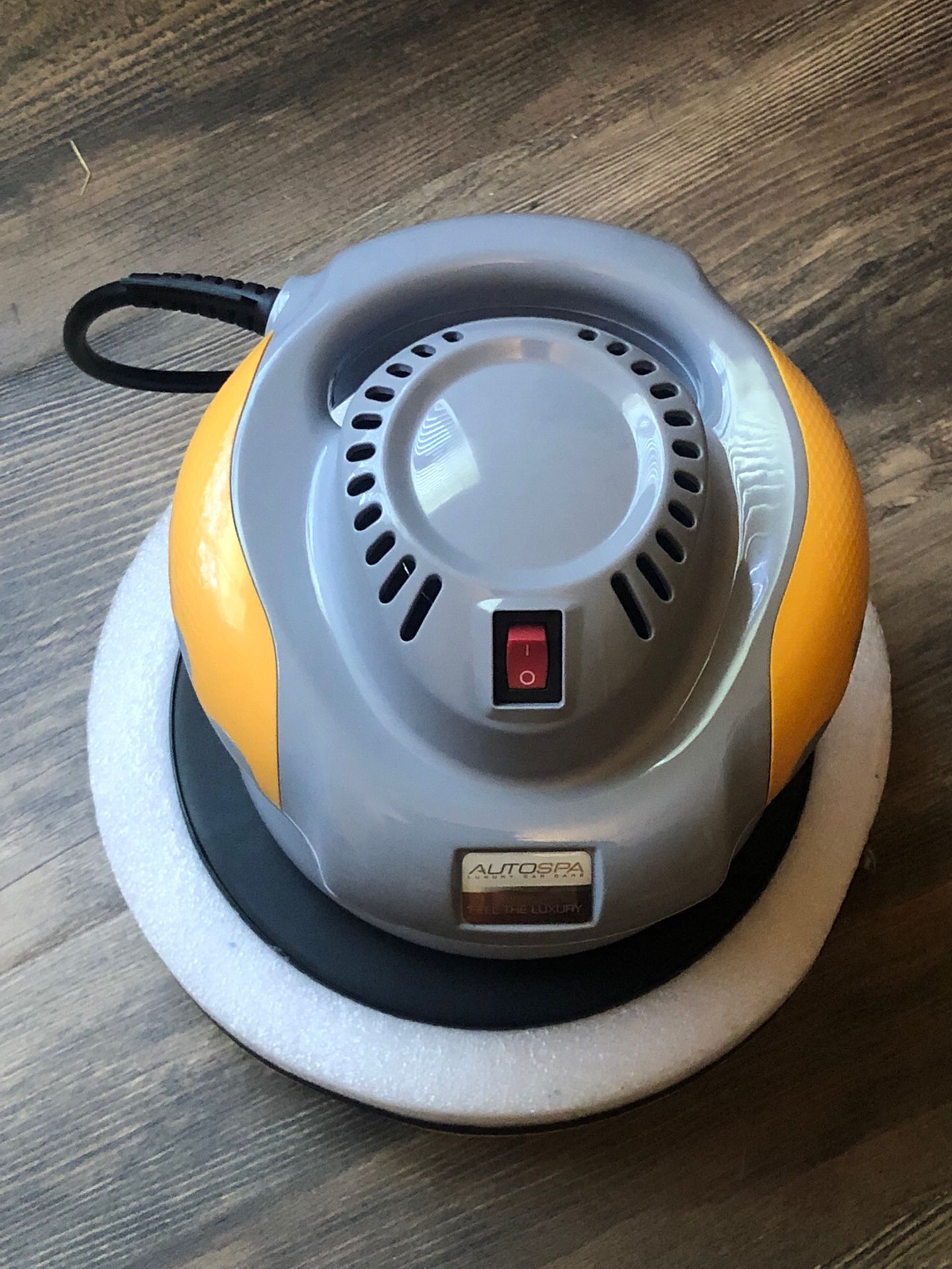 AutoSpa, 94001ASWDI, 9-10" 120V Random Orbital Polisher with Bonus Bonnets