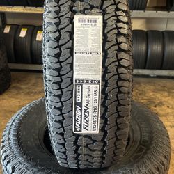 LT245/75/16 FUZION ALL TERRAIN $599.95 