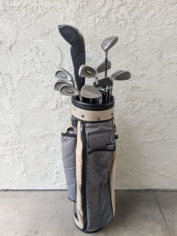 Golf Clubs And Bag