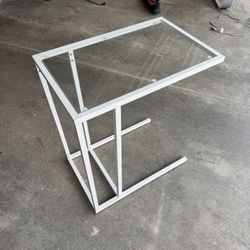 Glass Side Table 35$