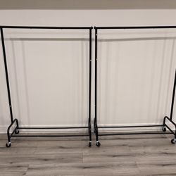 2 Clothing Racks 