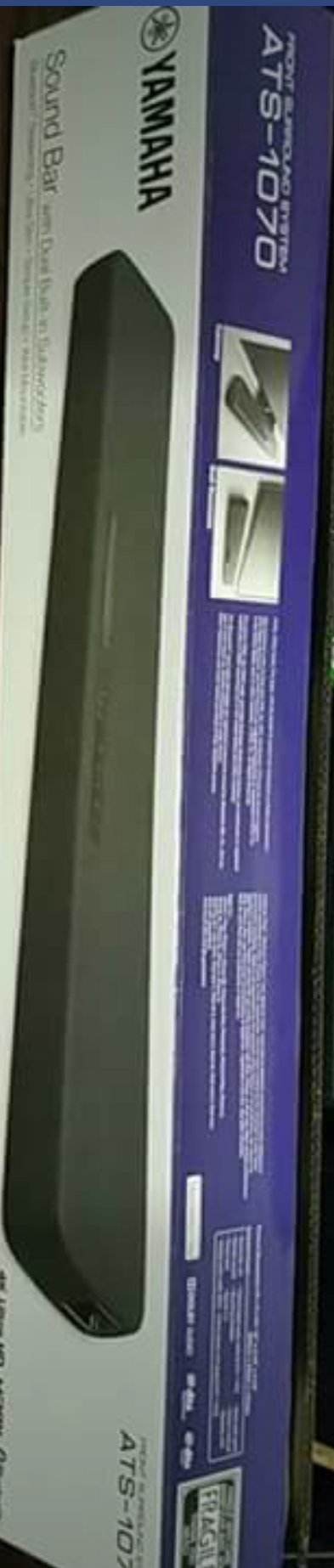 Yamaha Sound Bar ATS 1070 un used fresh for Sale in Houston TX