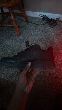 Black Supreme Air Force 1s