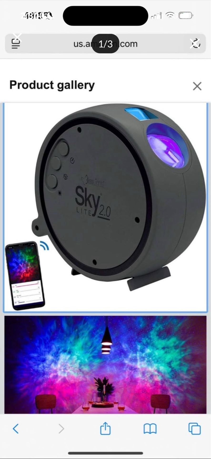 Bliss sky light projector
