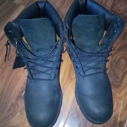 Grey Timberland Boots