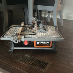 RIDGID 6.5 amp Wet Tile Saw