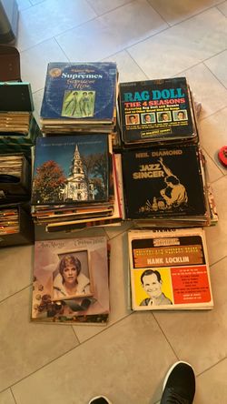 LP Albums and 45’s from the 60’s and 70’s