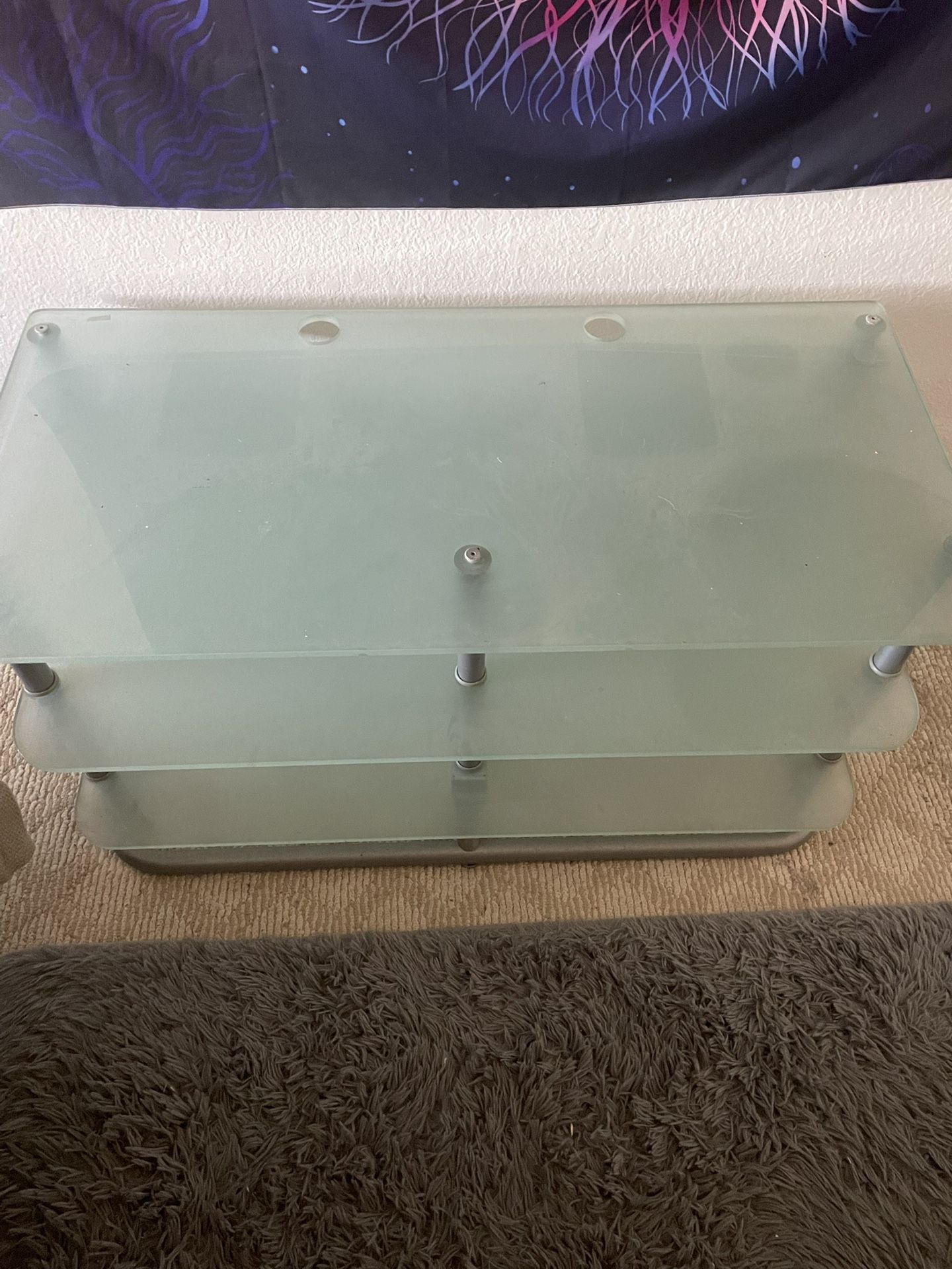Free Glass TV Stand