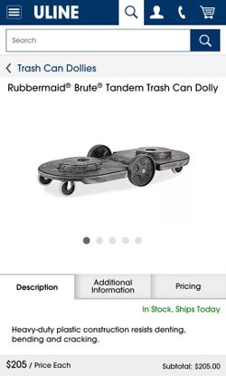 TRASH CAN DOLLY