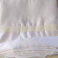 2 Yards Of Taffeta Fabric White 