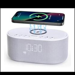 Sound machine alarm clock