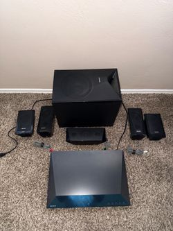 Sony 5.1 Home Theater Surround Sound System – Complete Set