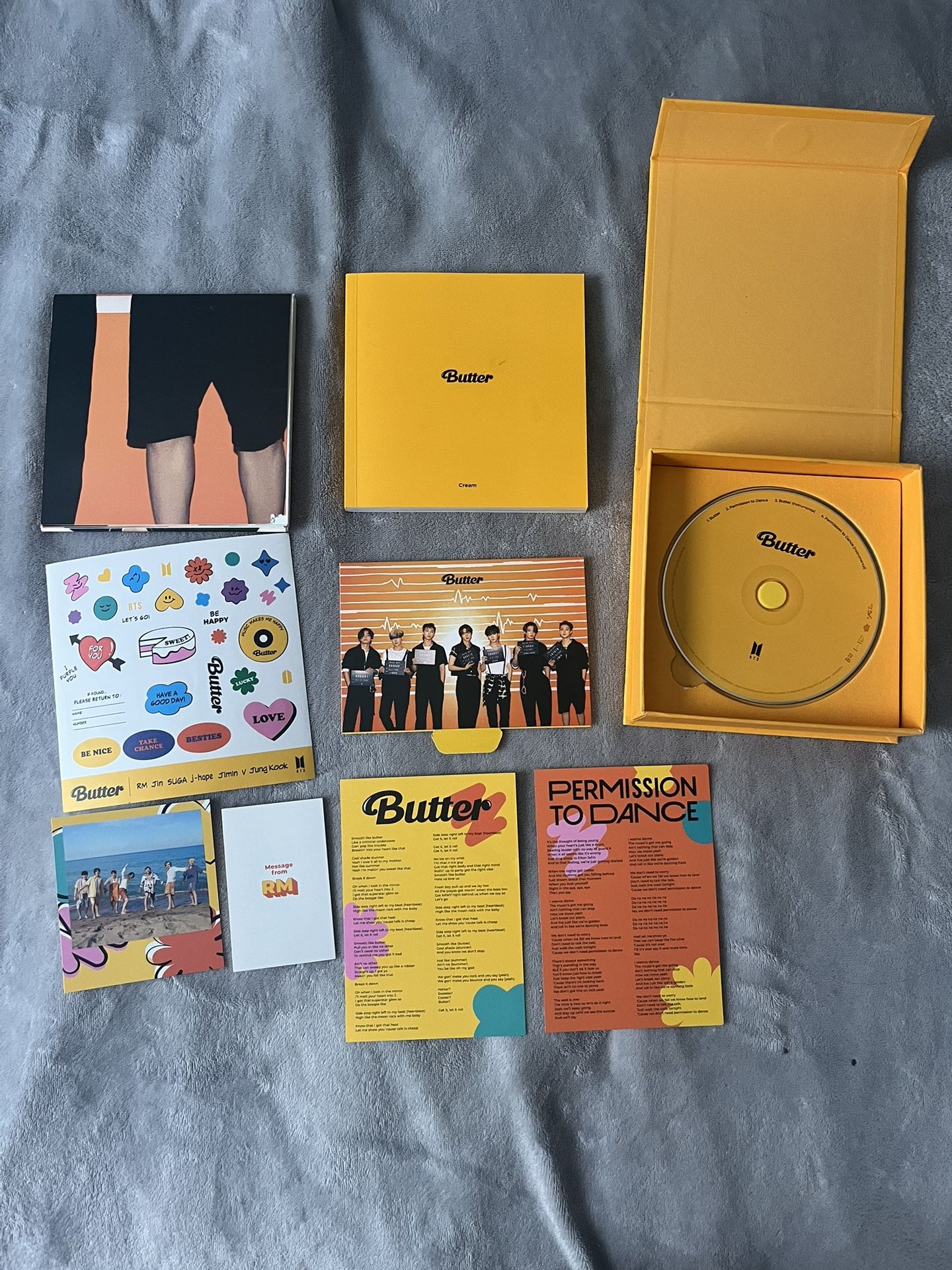 BTS Butter Álbum (cream)