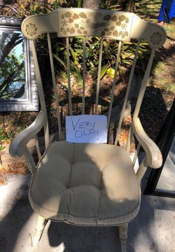 Very old rocking chair