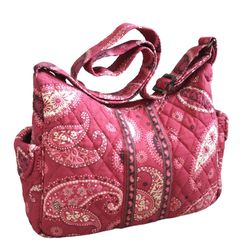 Vera Bradley Barrel Shoulder/Crossbody Bag.
