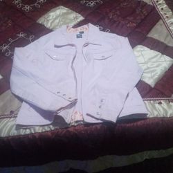 Pink Jean Jacket