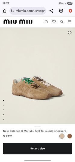 Miu miu new balance