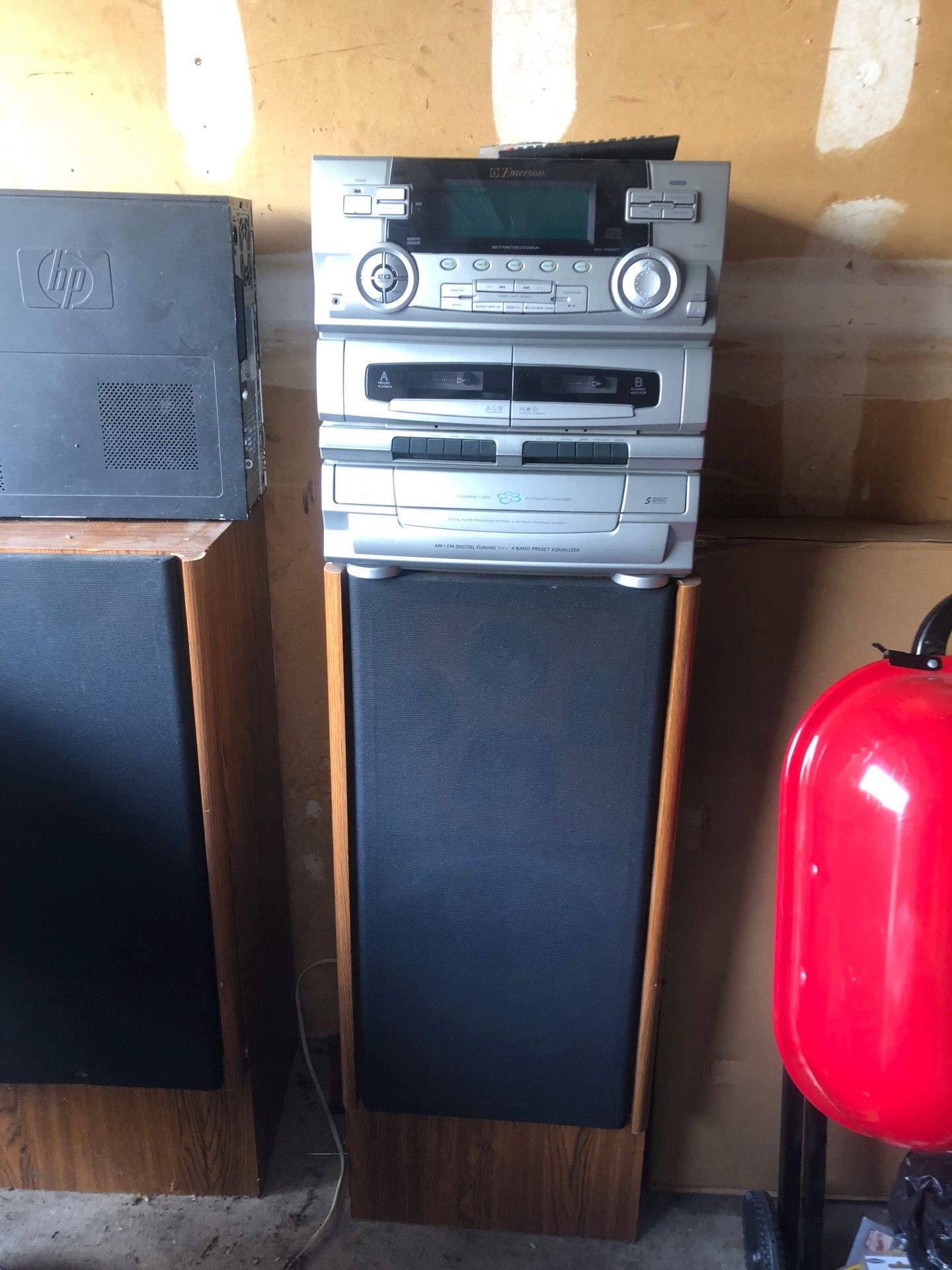 Vintage stereo and speakers